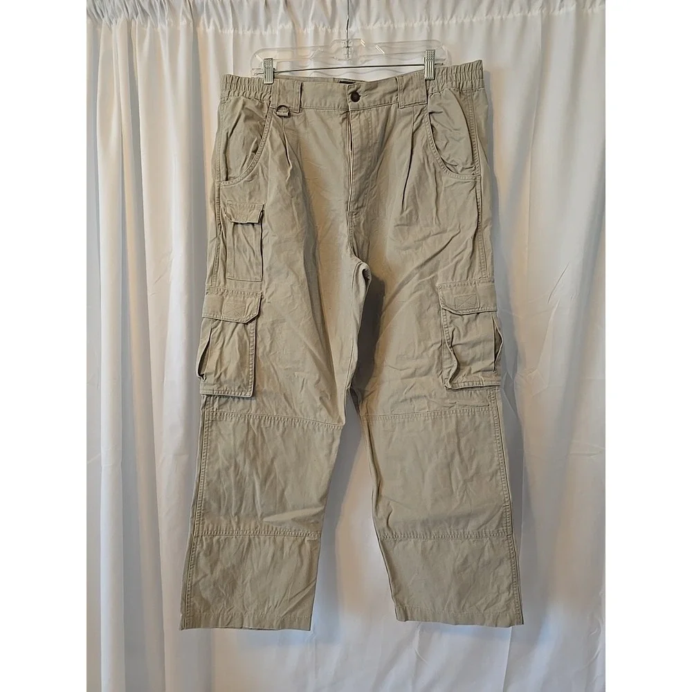 Cabela's Men's Khaki Cargo Pants Size 36 Regular